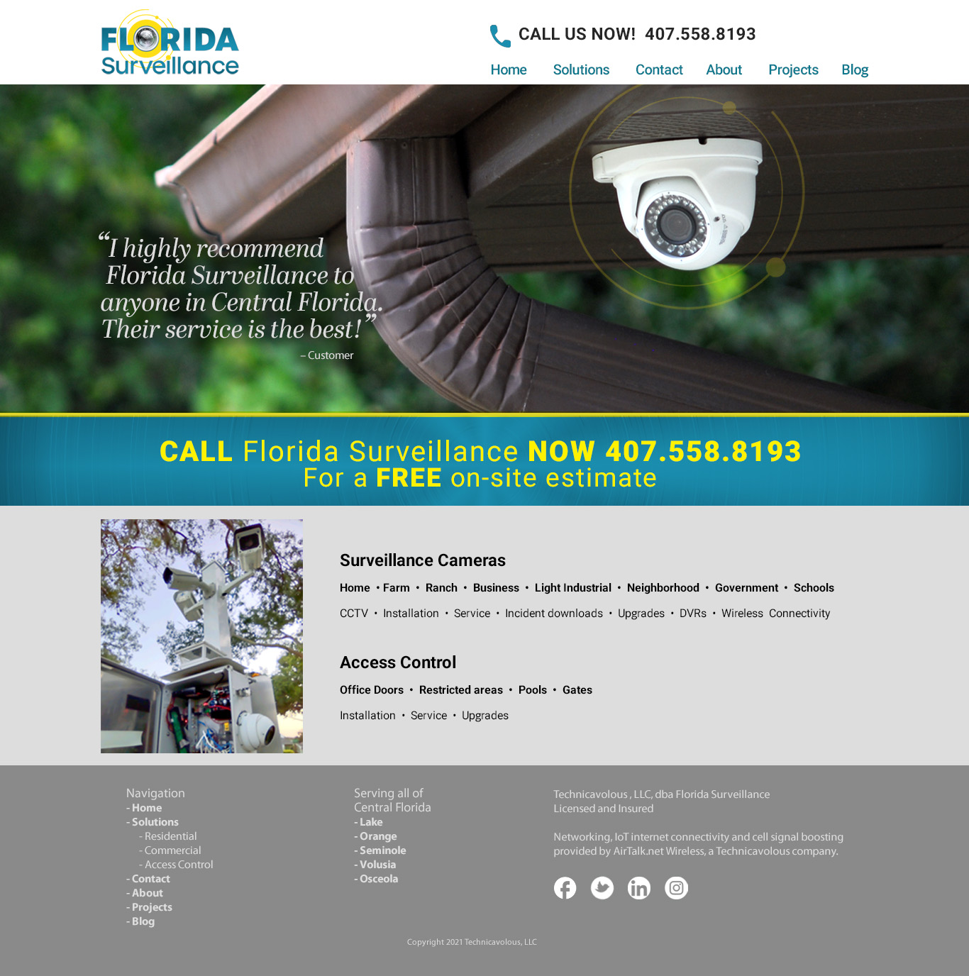 flsurveillance.com web design